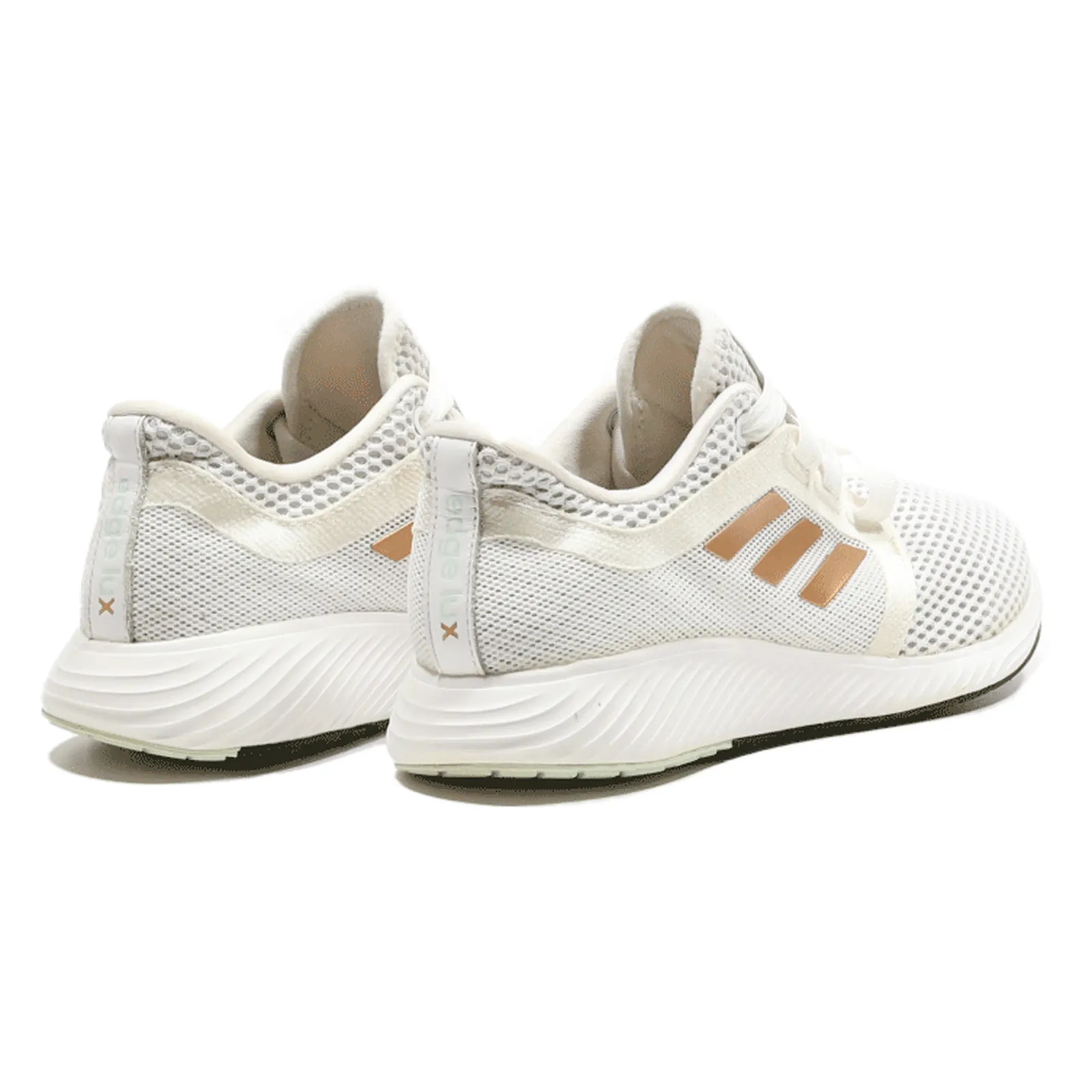 ADIDAS Edge Lux Sneaker Trainers White Synthetic Womens UK 5