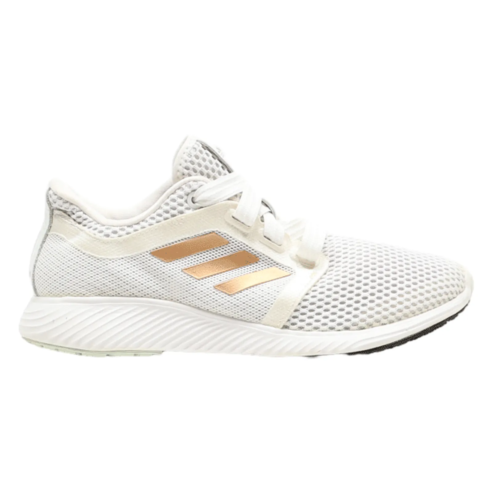 ADIDAS Edge Lux Sneaker Trainers White Synthetic Womens UK 5