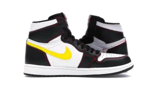 Air Jordan 1 Retro High Defiant White Black Gym Red