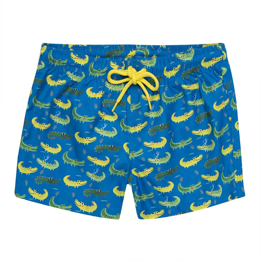 Alligator Kids Swim Shorts