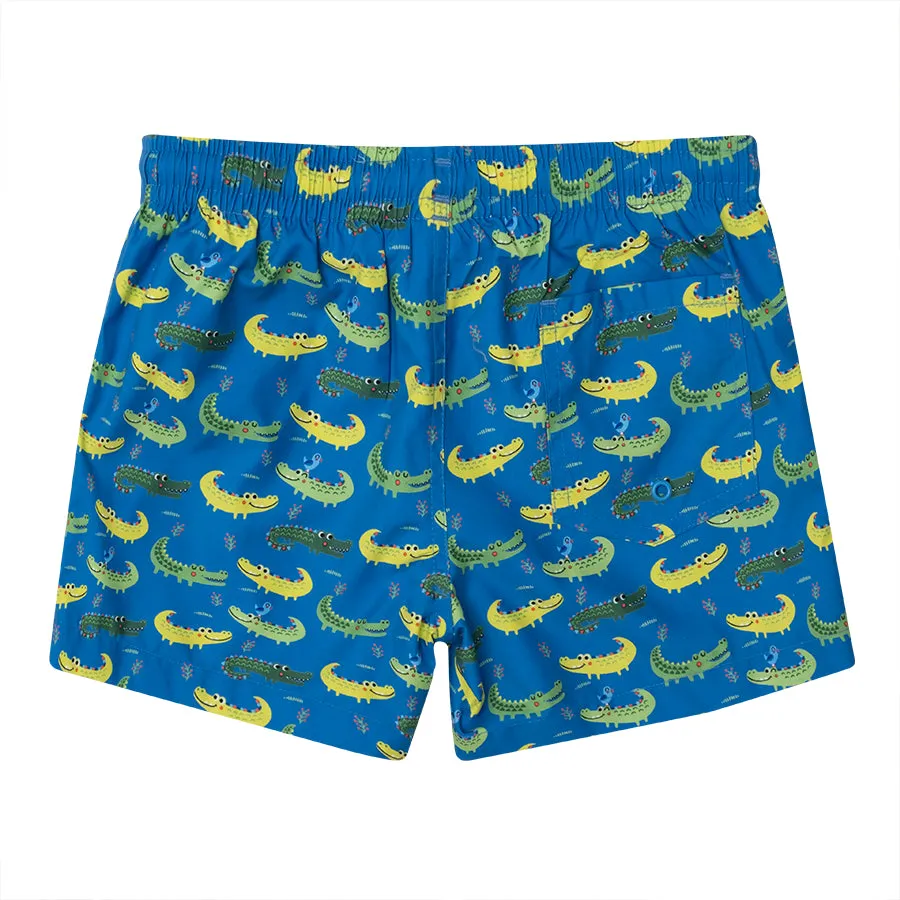 Alligator Kids Swim Shorts