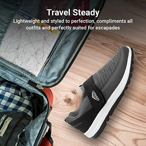ASIAN Men's Synthetic Sports,Running,Casual Loafer Shoes for Boy's 12 UK