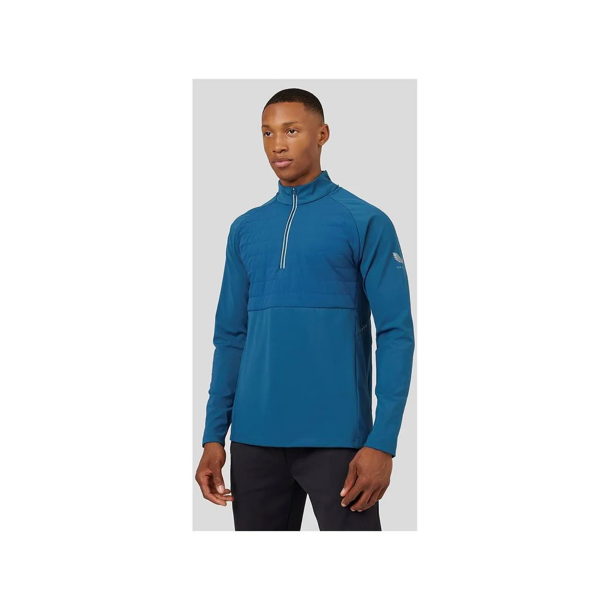 Castore Hybrid Quarter Zip Dark Teal