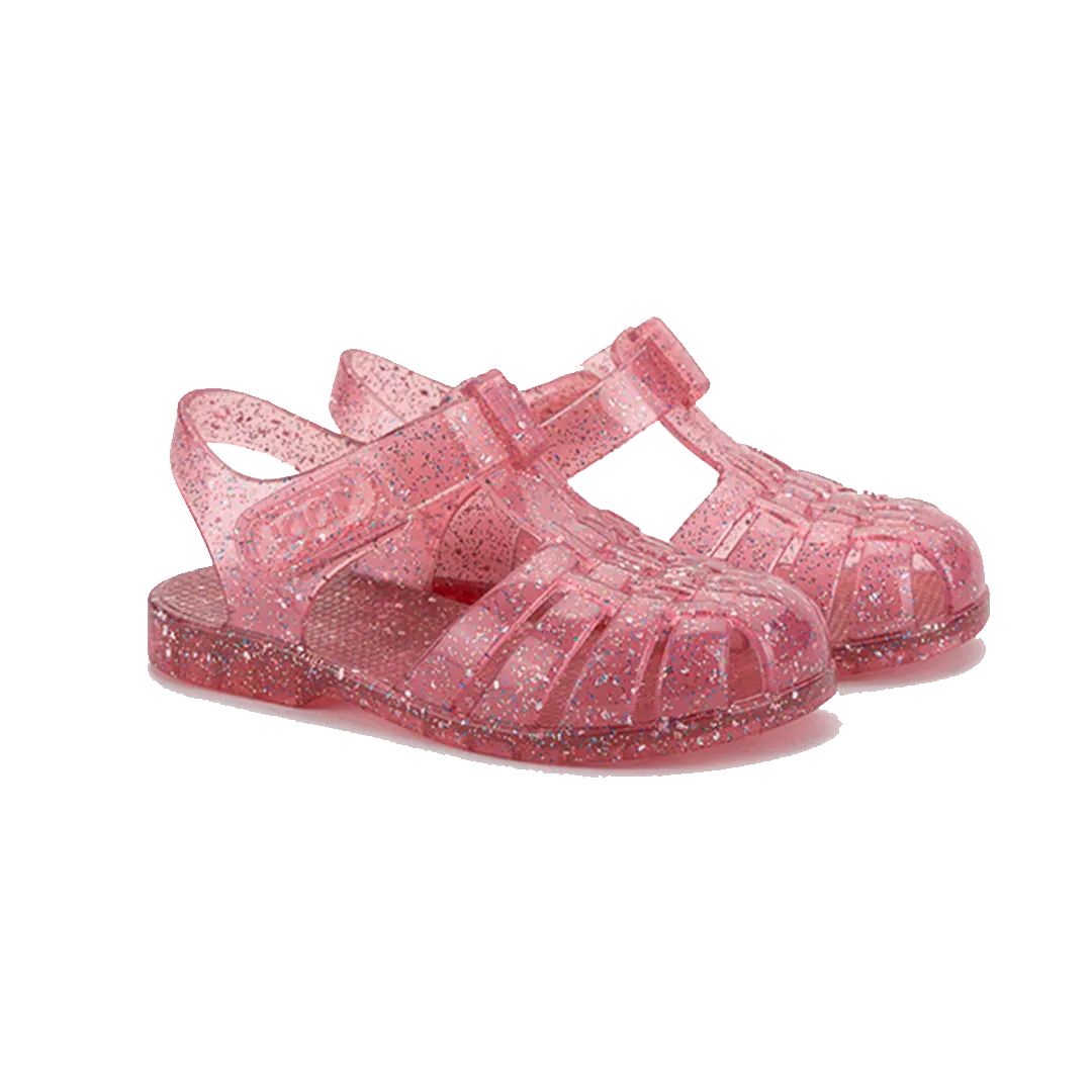Clasica Cristal Shoe - Fuschia Glitter