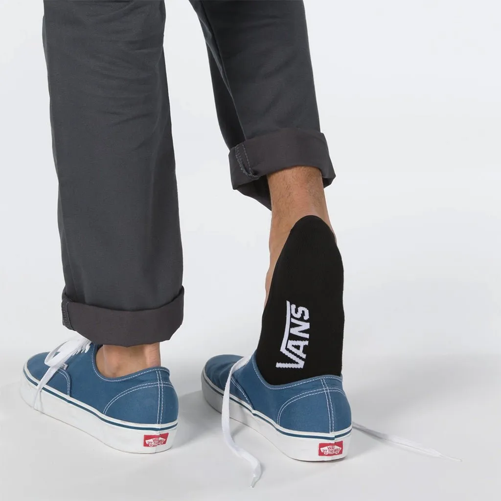 Classic Super No Show Socks 3 Pack - Black