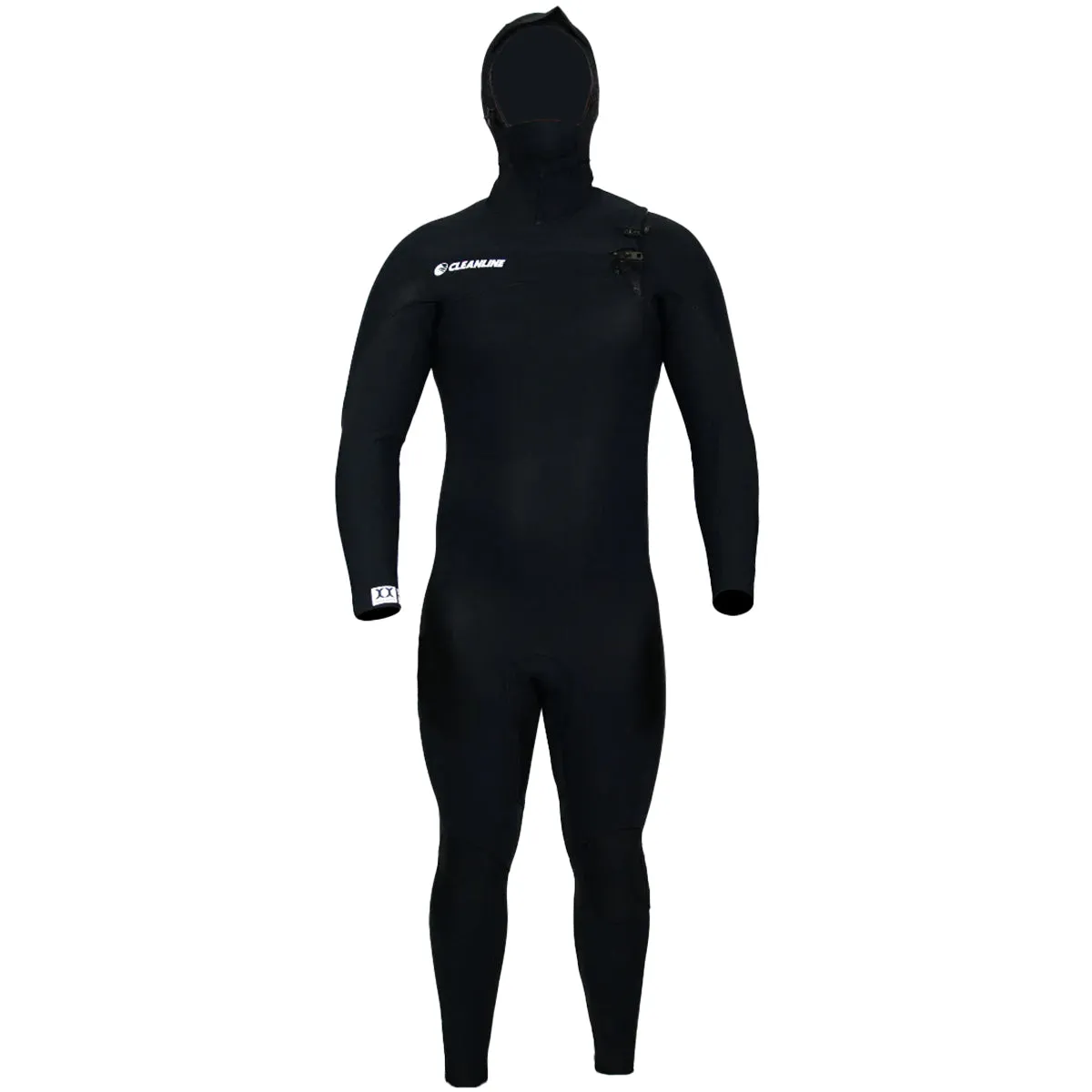 Cleanline 5/4 Hooded Chest Zip Wetsuit