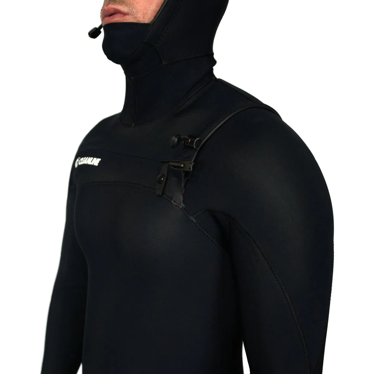 Cleanline 5/4 Hooded Chest Zip Wetsuit