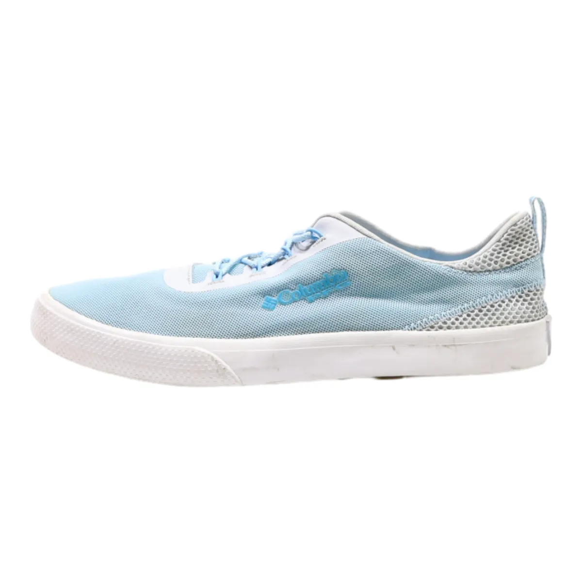 COLUMBIA Low Top Trainers Blue Canvas Womens UK 6.5