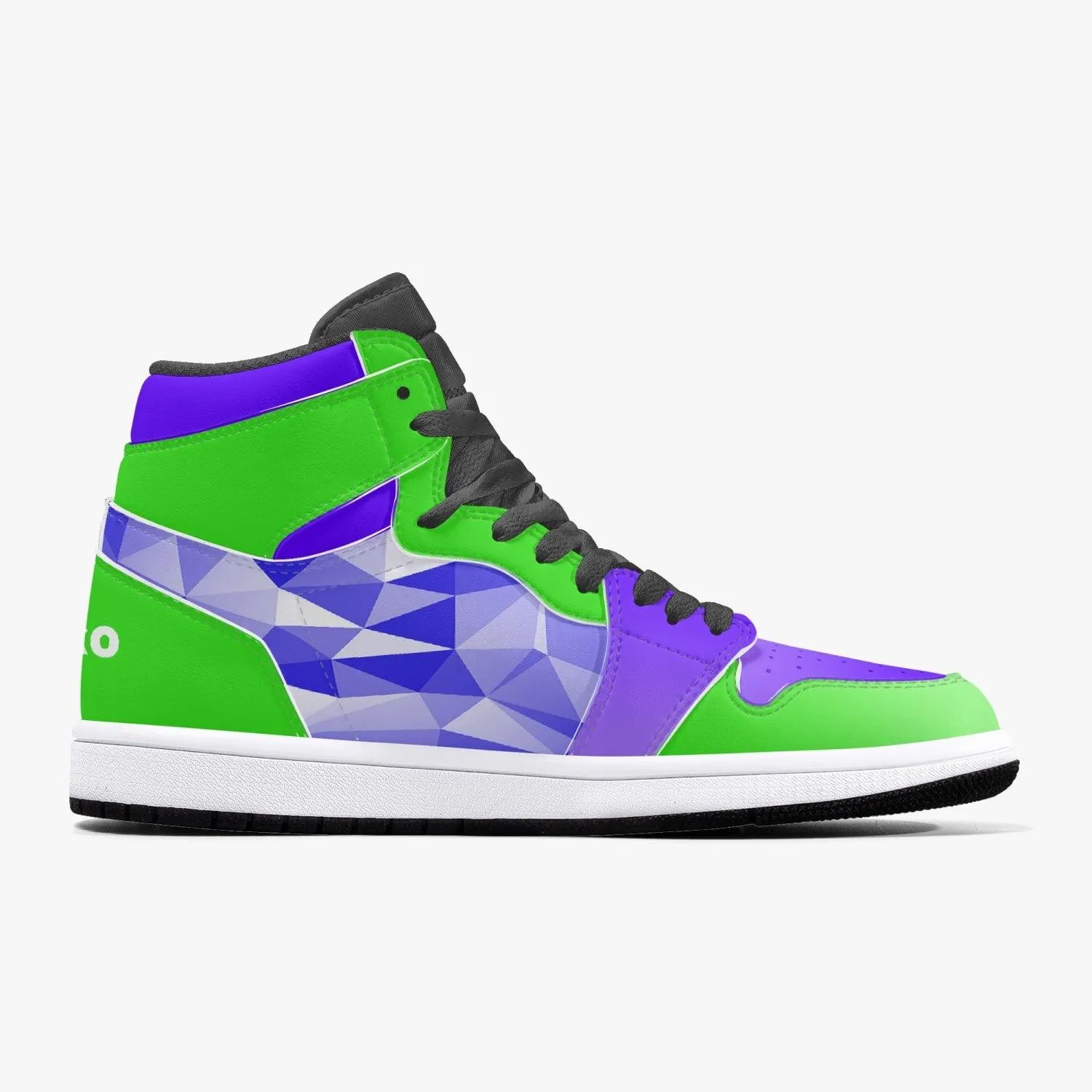 Dororo Hyakkimaru Green/Purple JD1 Mid Anime Shoes