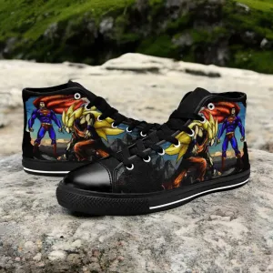 Dragon Ball Goku v Superman Custom High Top Sneakers Shoes