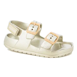 Eva Velcro Buckle Sandal - Platine
