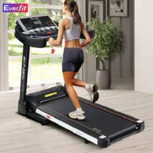 Everfit Treadmill Electric Auto Level Incline Home Gym Fitness Excercise 450mm
