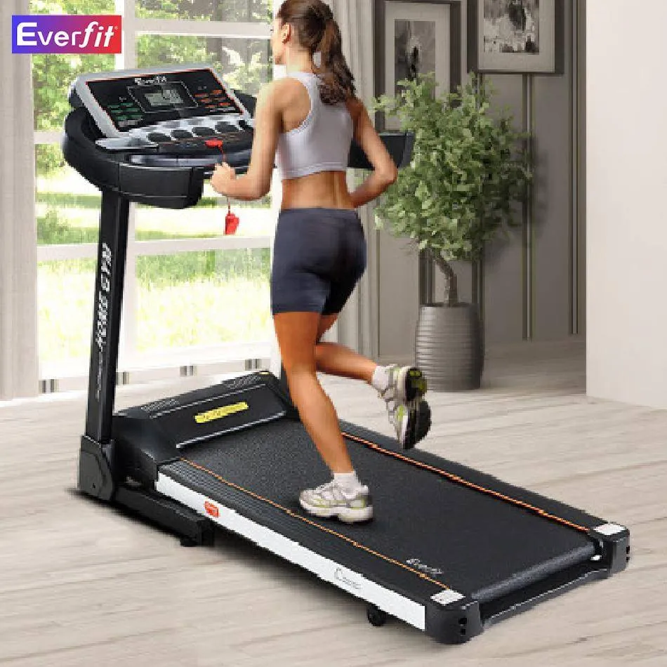 Everfit Treadmill Electric Auto Level Incline Home Gym Fitness Excercise 450mm