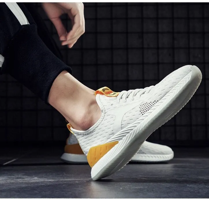 FAMAN COLOR BLOCK KNITTED TRAINERS
