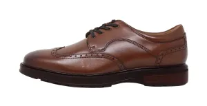 Florsheim Men's Astor Wing OX Cognac/Black Shoes