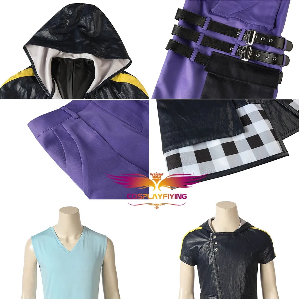 Game Kingdom Hearts 3 Riku Cosplay Costume Full Set for Carnival Halloween