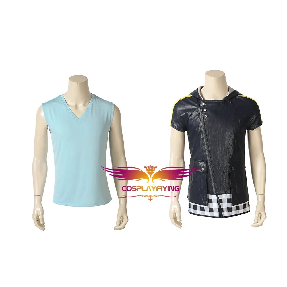 Game Kingdom Hearts 3 Riku Cosplay Costume Full Set for Carnival Halloween