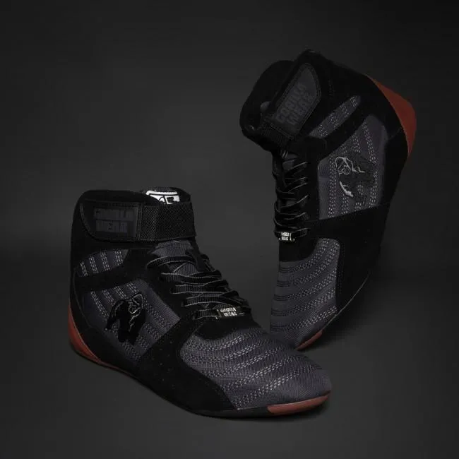 Gorilla Wear Perry High Tops Pro - Grey-Black-Red