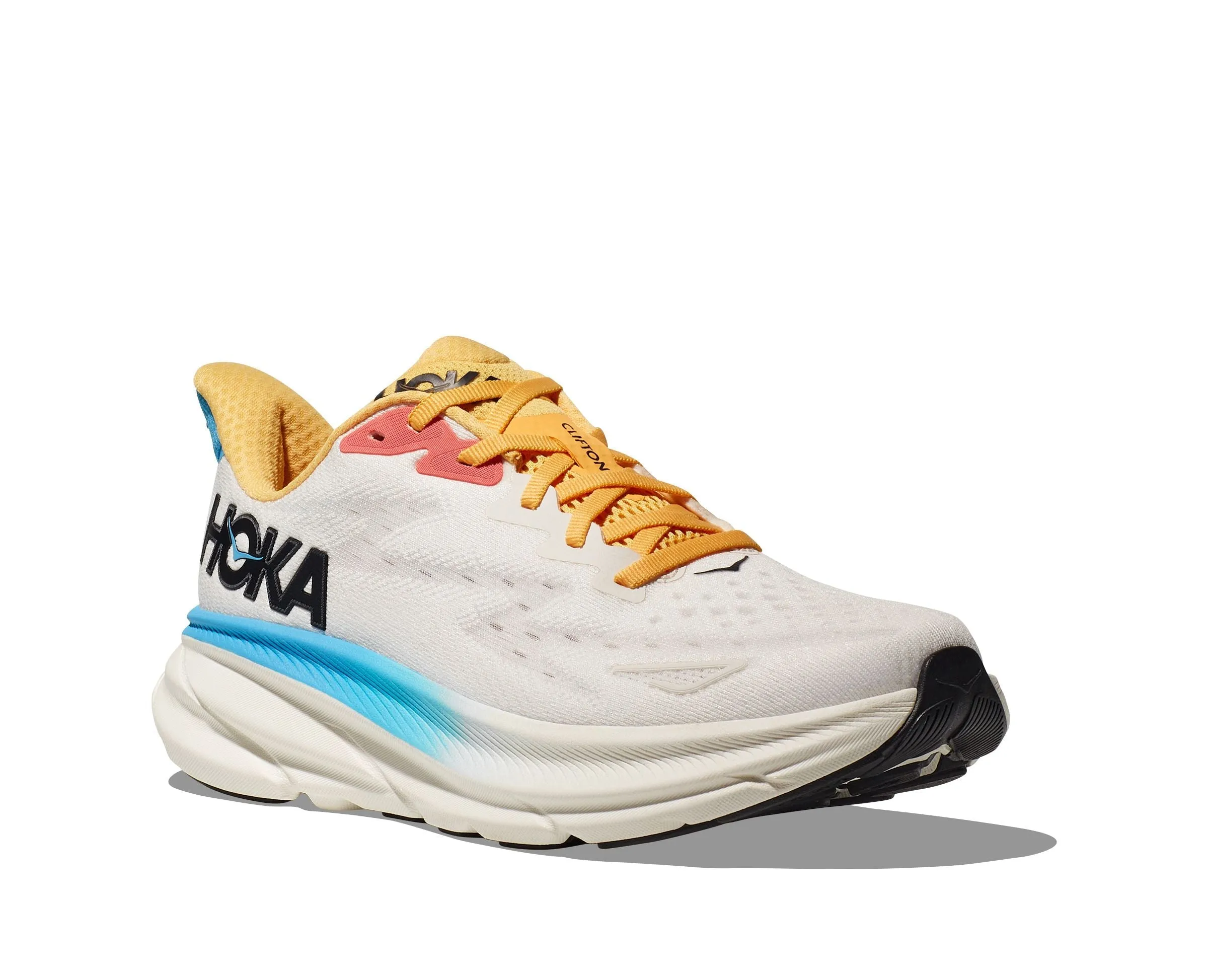 HOKA CLIFTON 9（Women's） BLANC DE BLANC / SWIM DAY