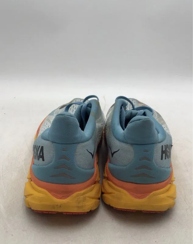 Hoka One One Men's Clifton 8 1119394 SSIF Blue Lace-Up Athletic Shoes - Size 10D