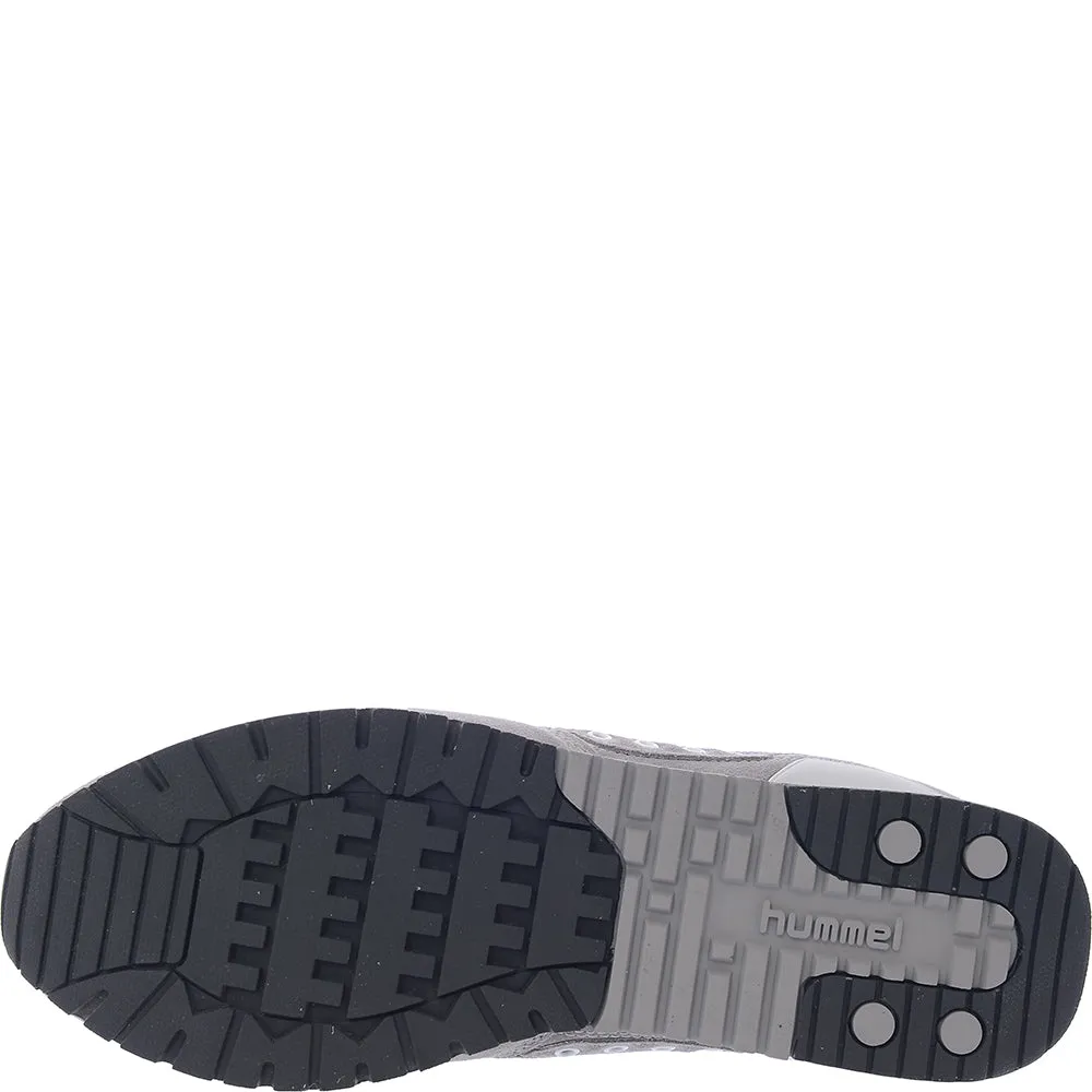 Hummel Men's Grey Marathona Suede Trainers