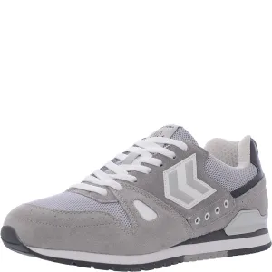 Hummel Men's Grey Marathona Suede Trainers