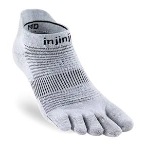 Injinji - Run Lightweight No-Show - Grey