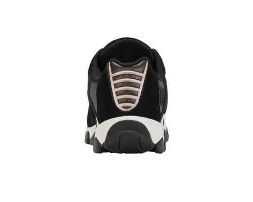 K-Swiss Women's St329 Cmf Sde Black Black Panther Rose Gold Shoes