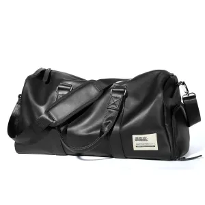 Likros Gym Bag Mens Small Trave Duffel Bag, Swim Sports Bag with Shoes Compartment Waterproof Weekender Overnight Bag Tote Bag