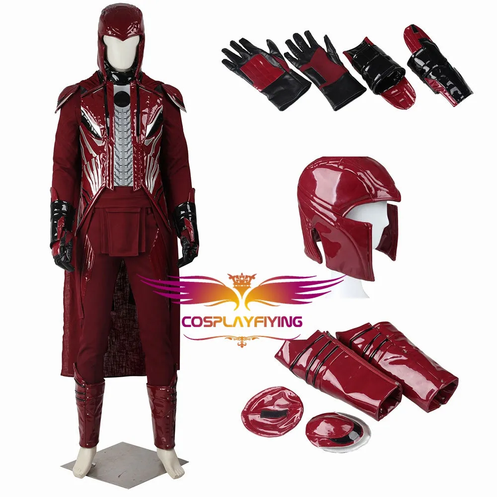 Marvel Comics X-Men: Apocalypse Magneto Erik Lensherr Cosplay Costume for Halloween Carnival