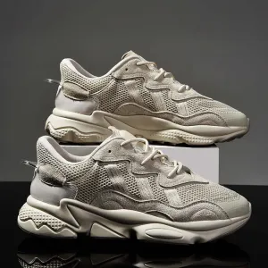 Men's Breathable Running Shoes with Cushioned Sole