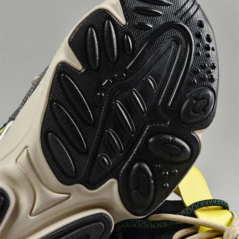 Men's Breathable Running Shoes with Cushioned Sole