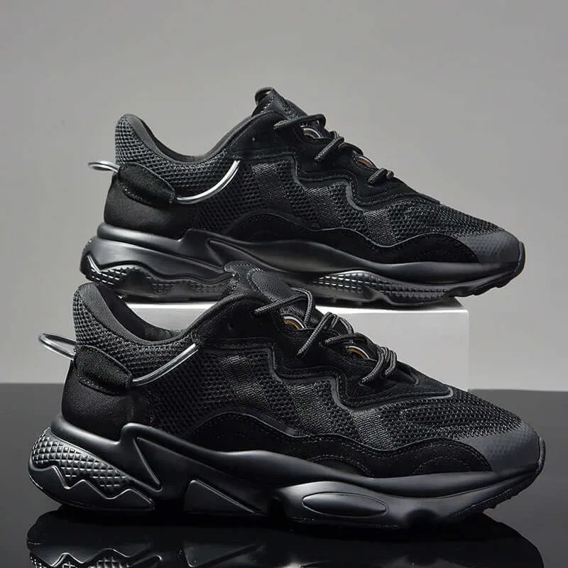Men's Breathable Running Shoes with Cushioned Sole