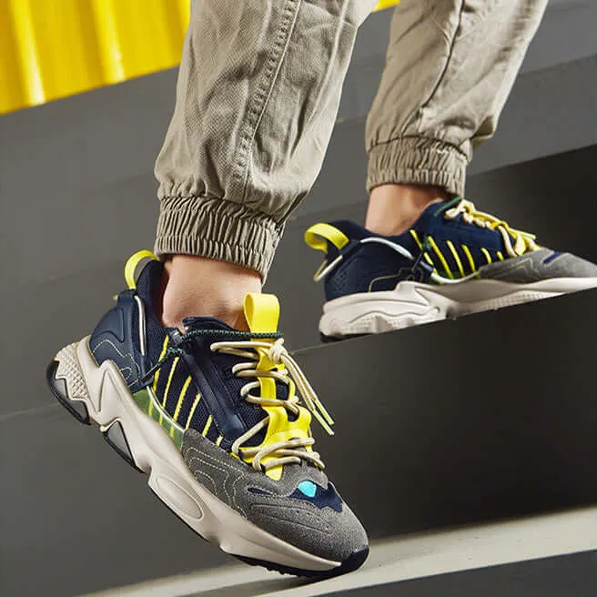 Men's Breathable Running Shoes with Cushioned Sole