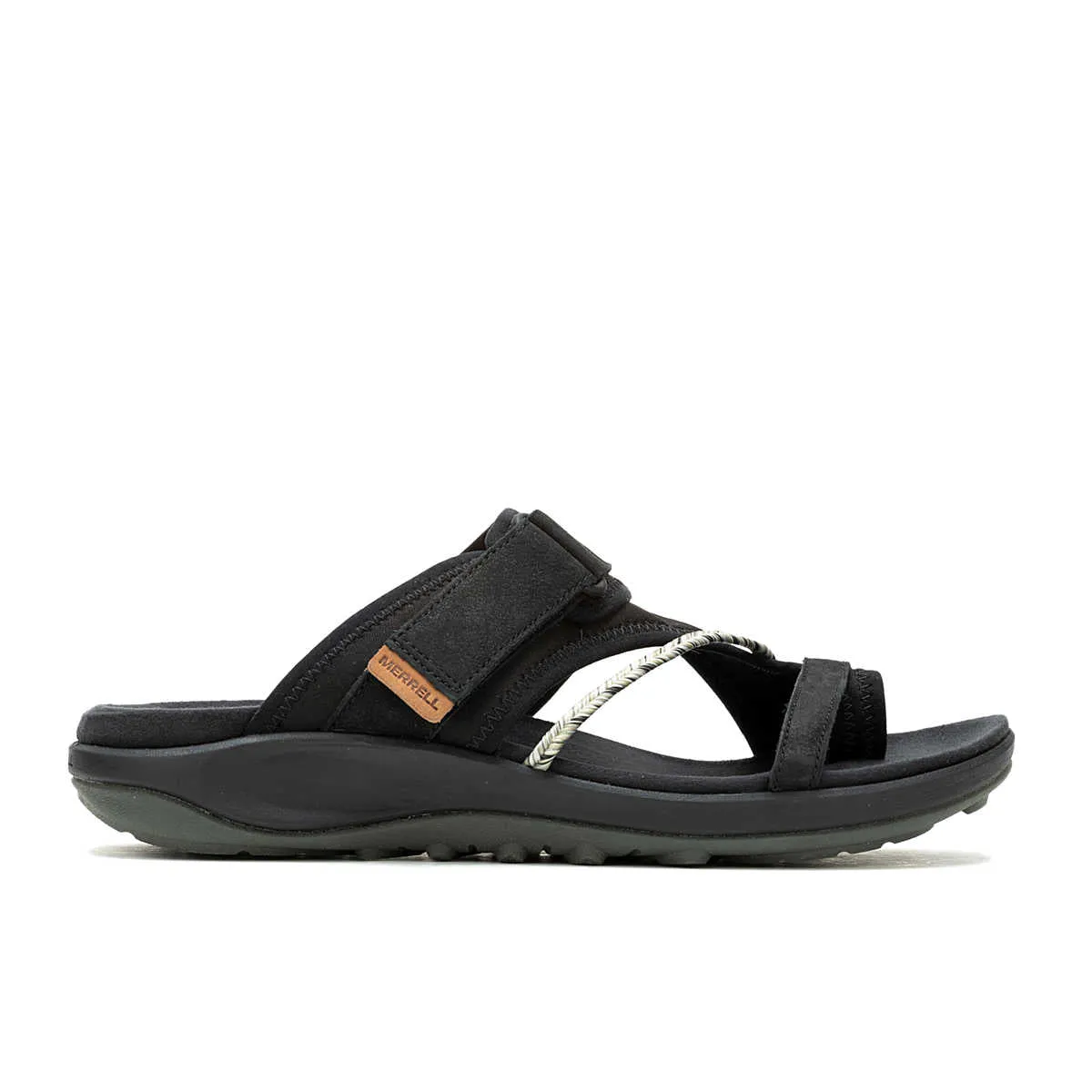 Merrell Terran 4 Post Wrap Sandal in Black