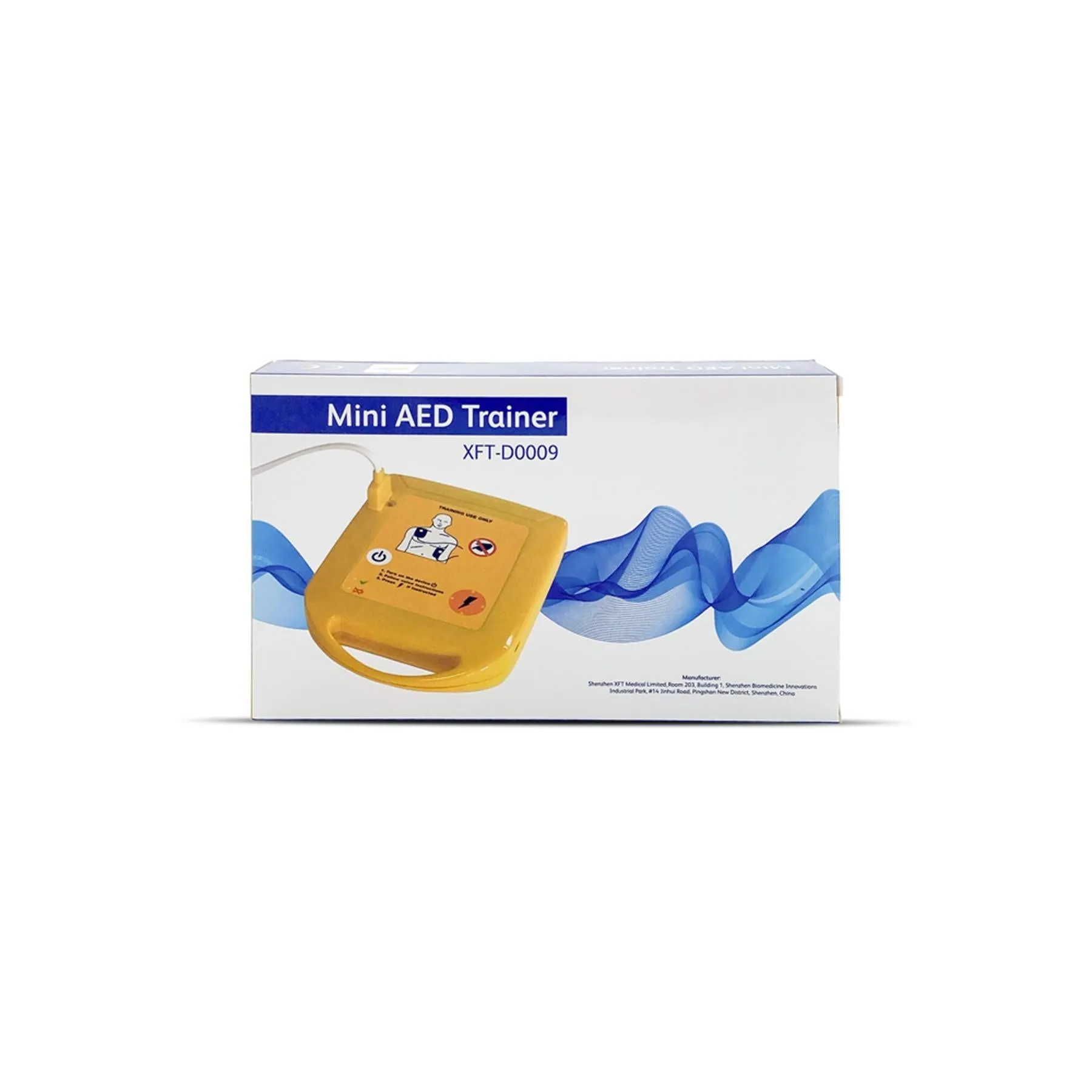 Mini AED Trainer | Defibrillator Trainer Unit | XFT-D0009