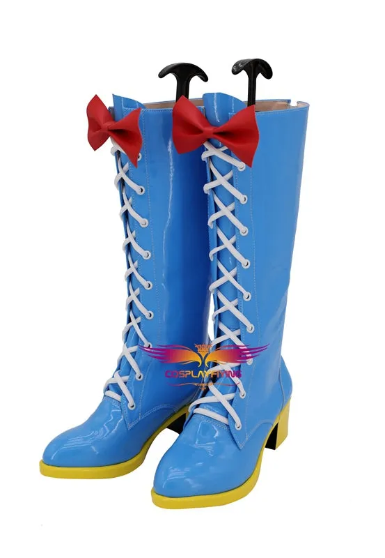 Movie My Little Pony: The Movie Pinkie Pie Cosplay Shoes Boots Custom Made for Adult Men and Women Halloween Carnival