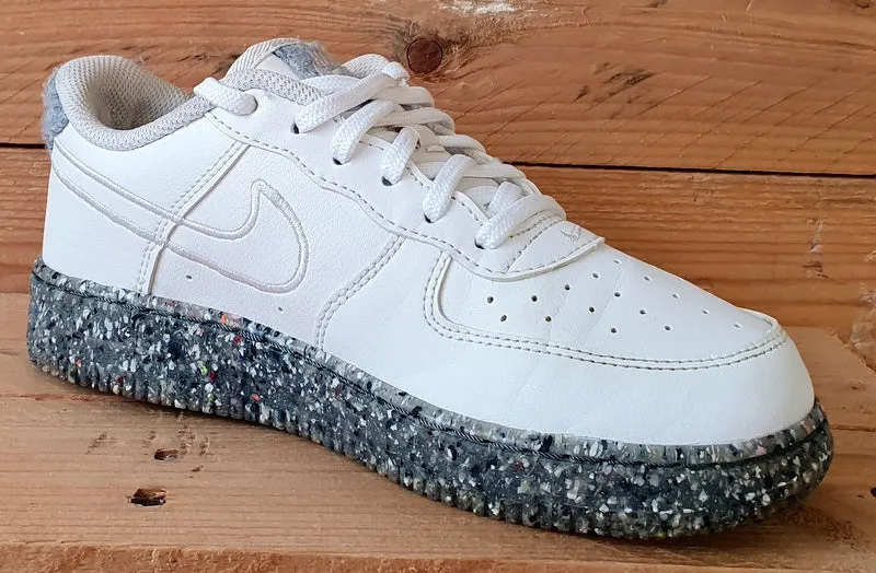 Nike Air Force 1 Recycled Trainers DB4597-100 White/Multi/Grey UK2/US2.5Y/EU34