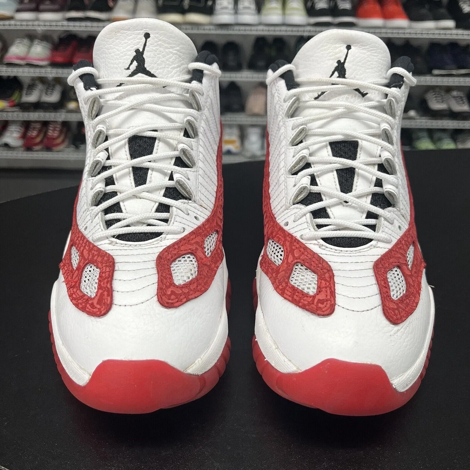 Nike Jordan 11 Retro Low IE White Gym Red 2017 919712-101 Men's Size 11