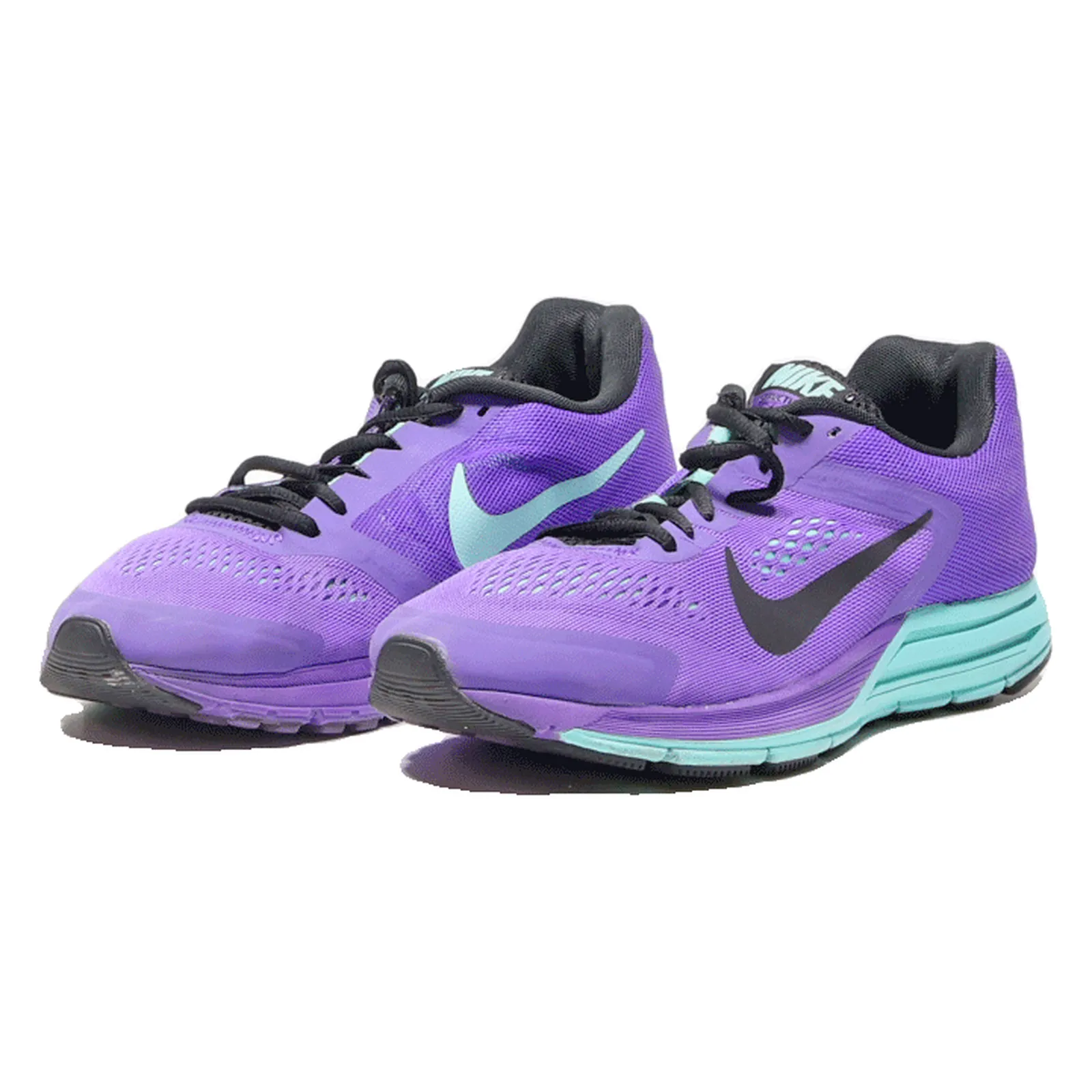 NIKE Sneaker Trainers Purple Synthetic Womens UK 7