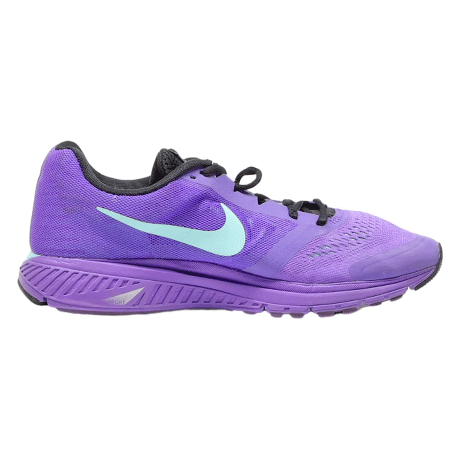 NIKE Sneaker Trainers Purple Synthetic Womens UK 7