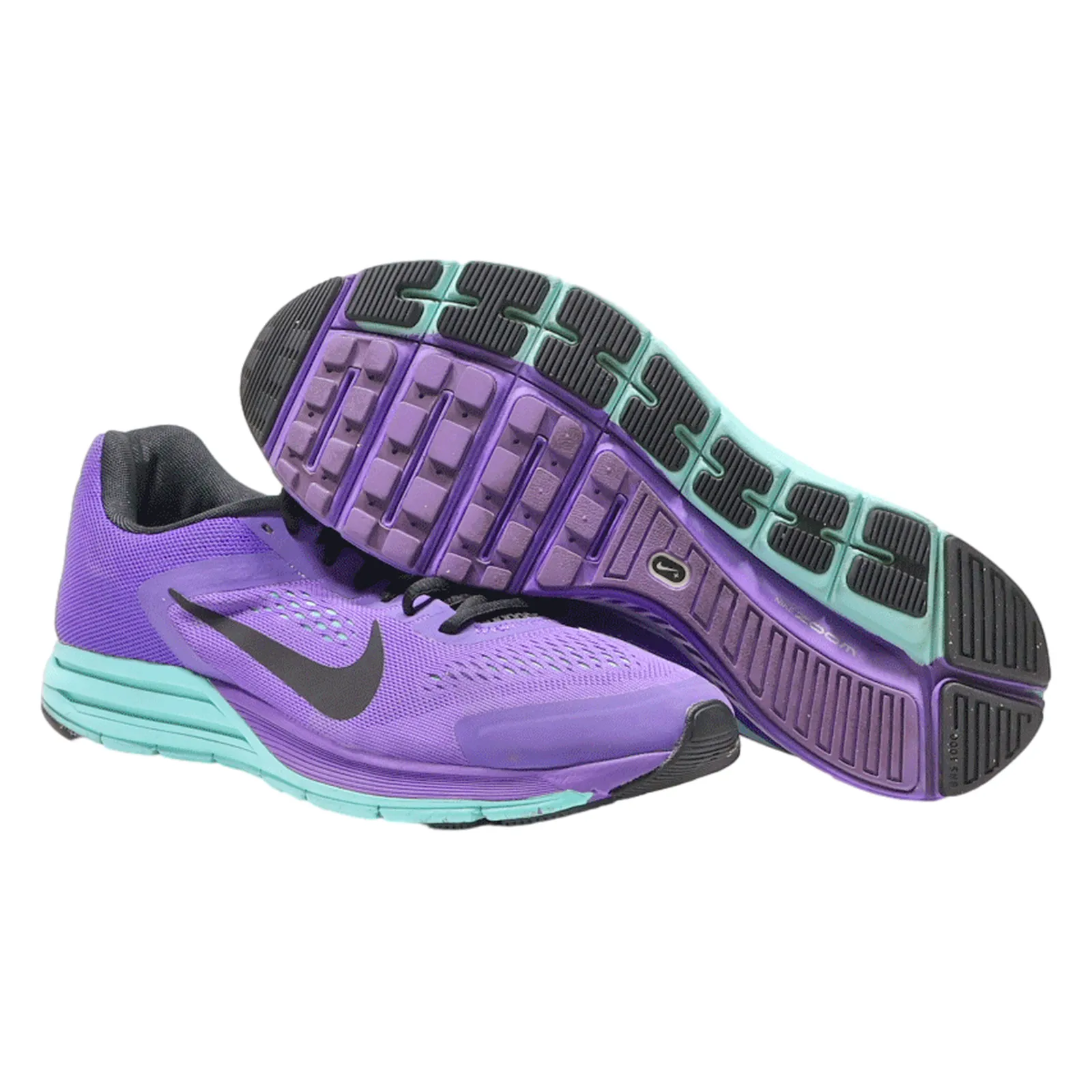 NIKE Sneaker Trainers Purple Synthetic Womens UK 7