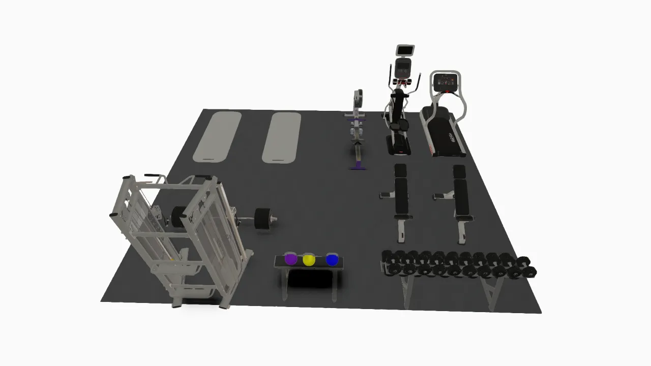 Office or Shed Gym 500 Square Foot High End
