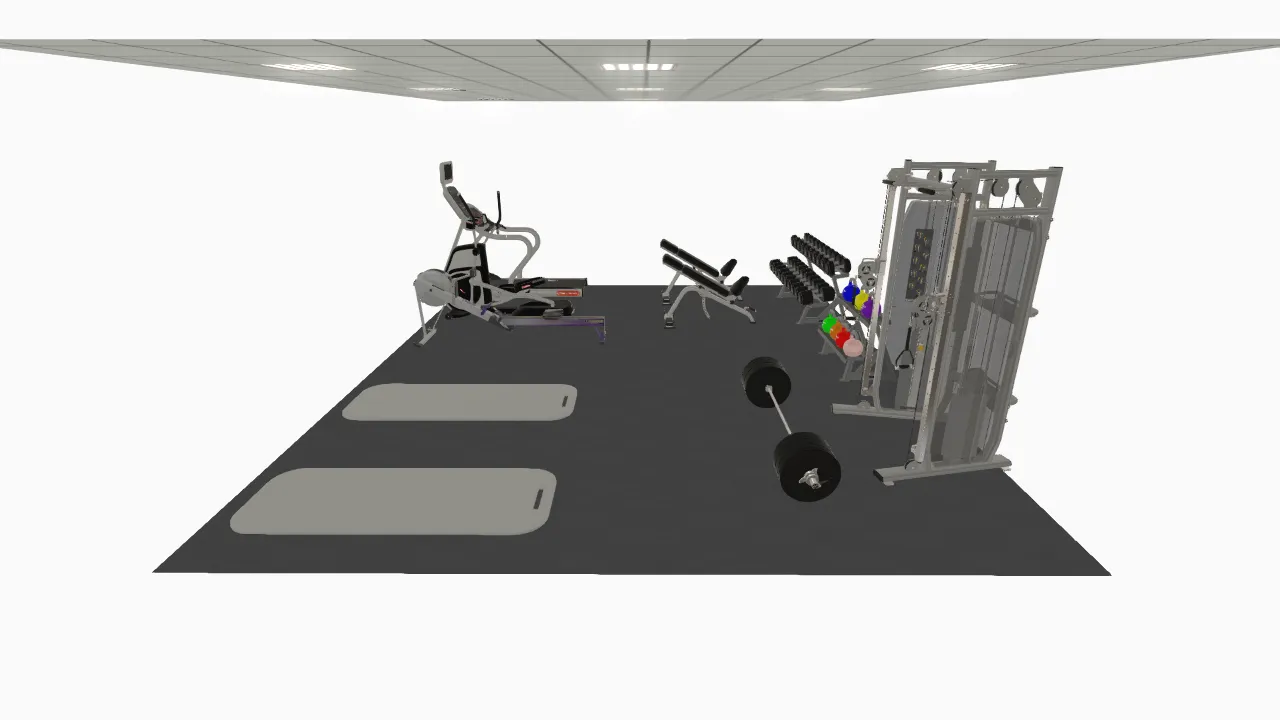 Office or Shed Gym 500 Square Foot High End