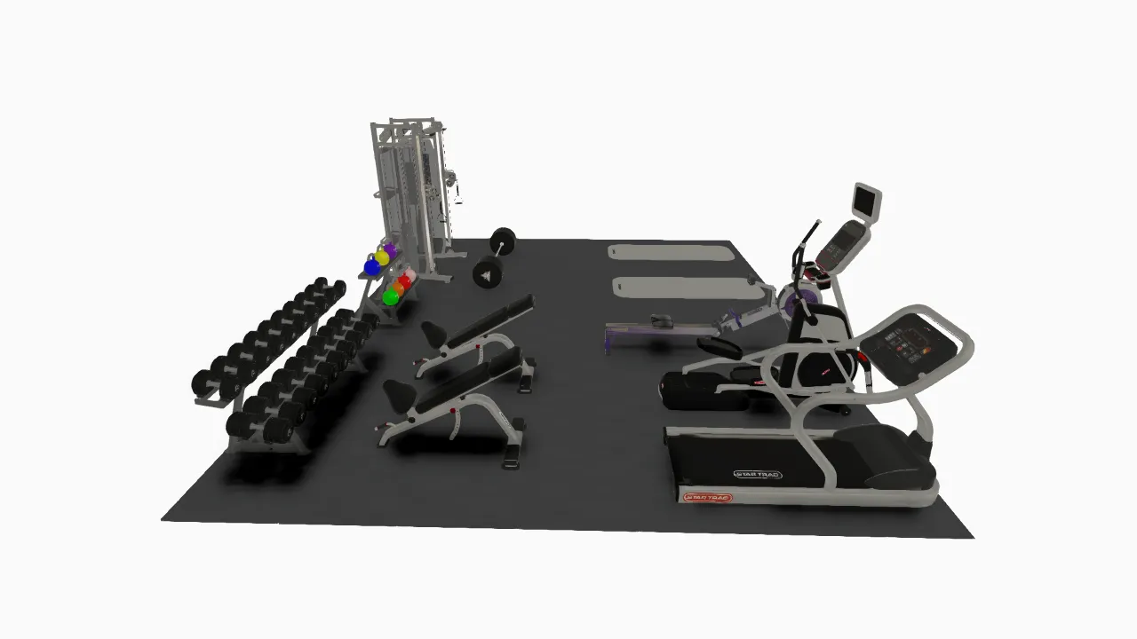 Office or Shed Gym 500 Square Foot High End