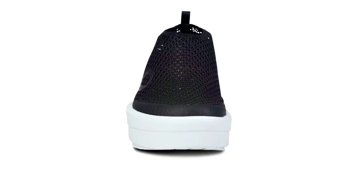 OOFOS Women's OOmega Chukka Shoe - White Black