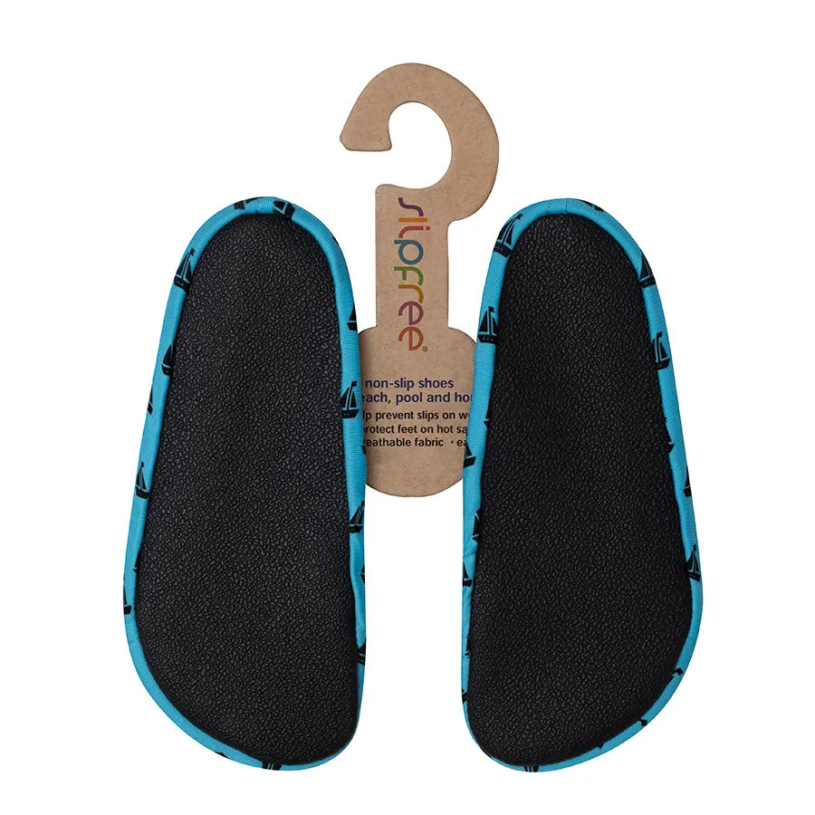 Peter Blue Nautical Kids Slipfree Shoes