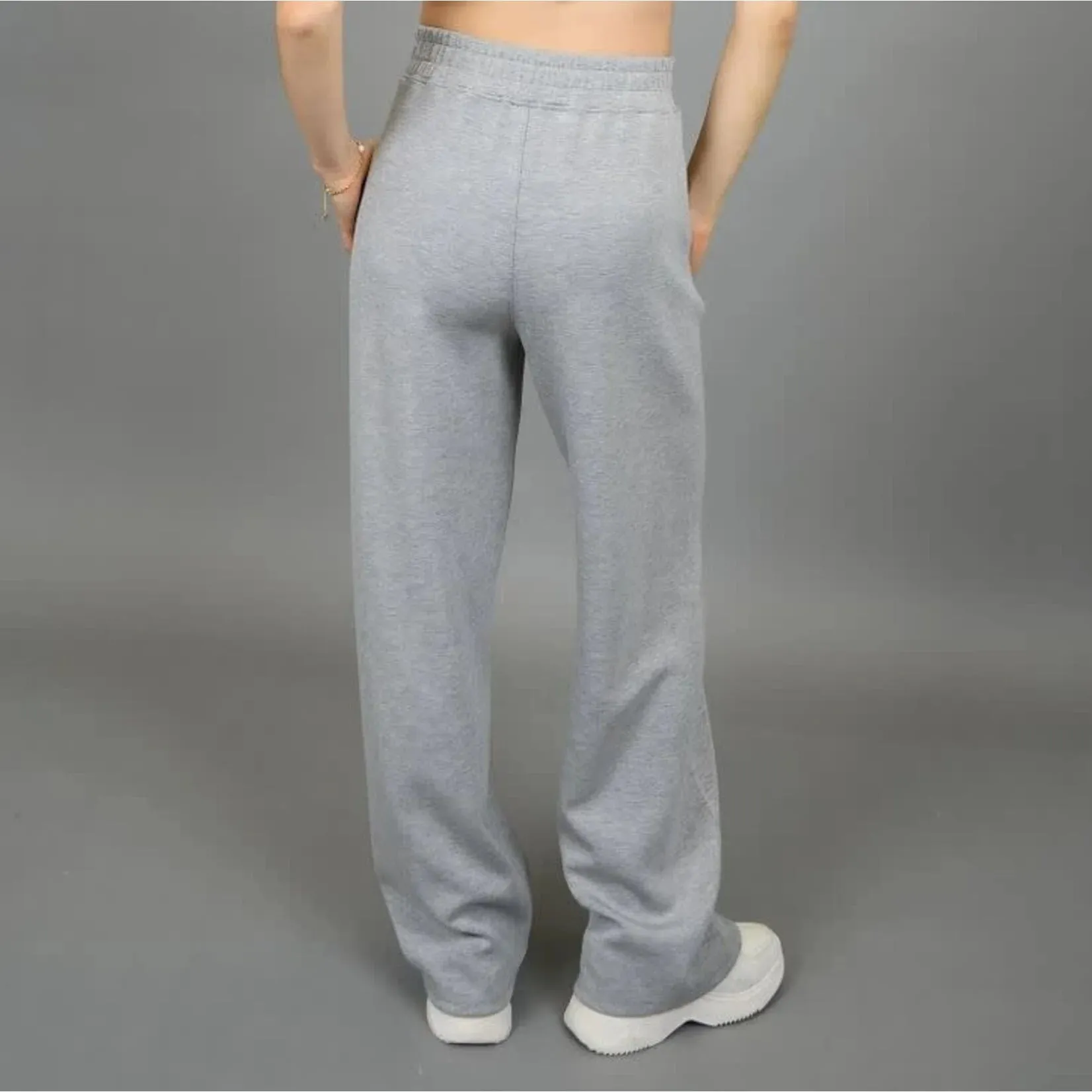 RD Victoria Melange Pull On Wide Leg Pant