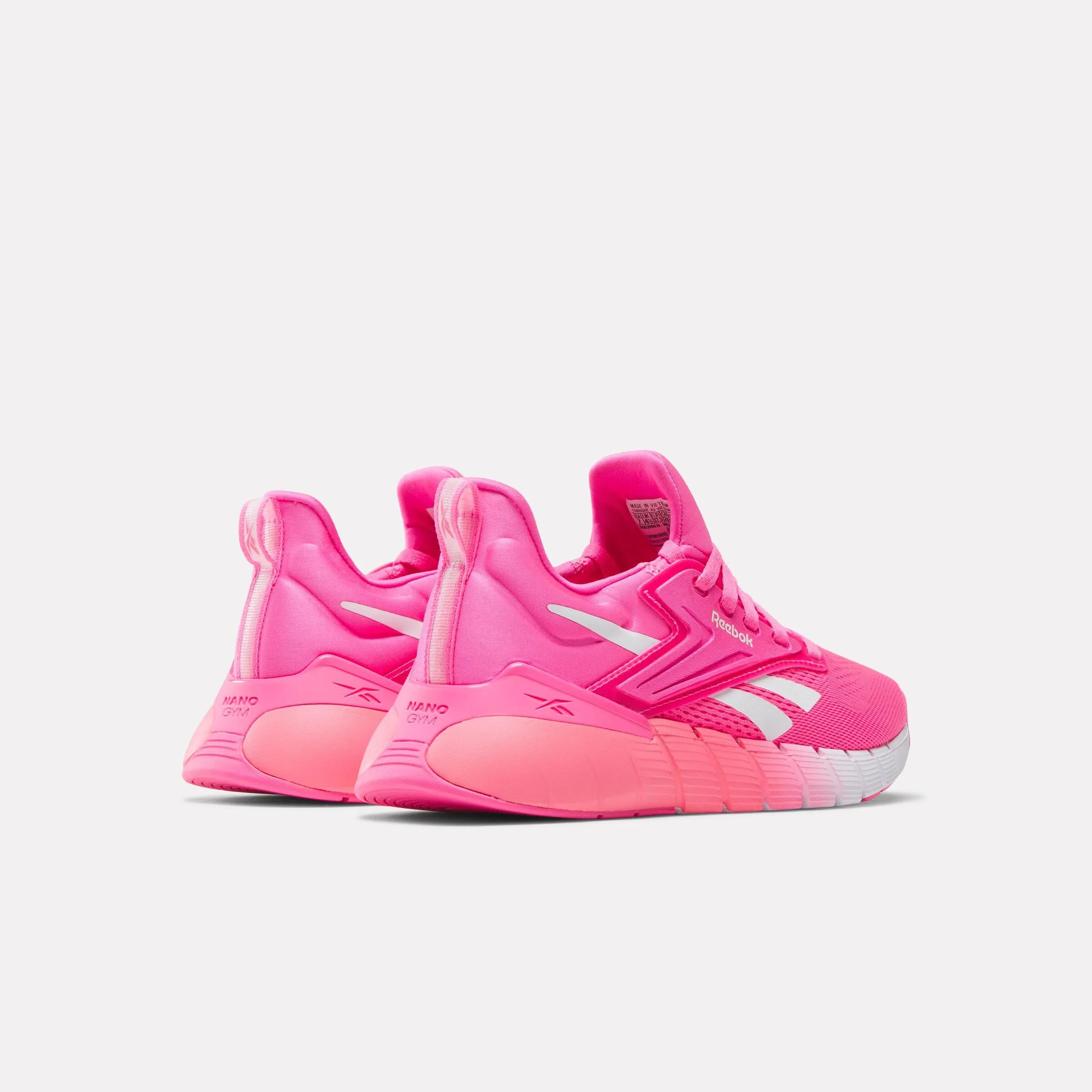 Reebok Footwear Women Nano Gym Shoes ATOMIC PINK/WHITE