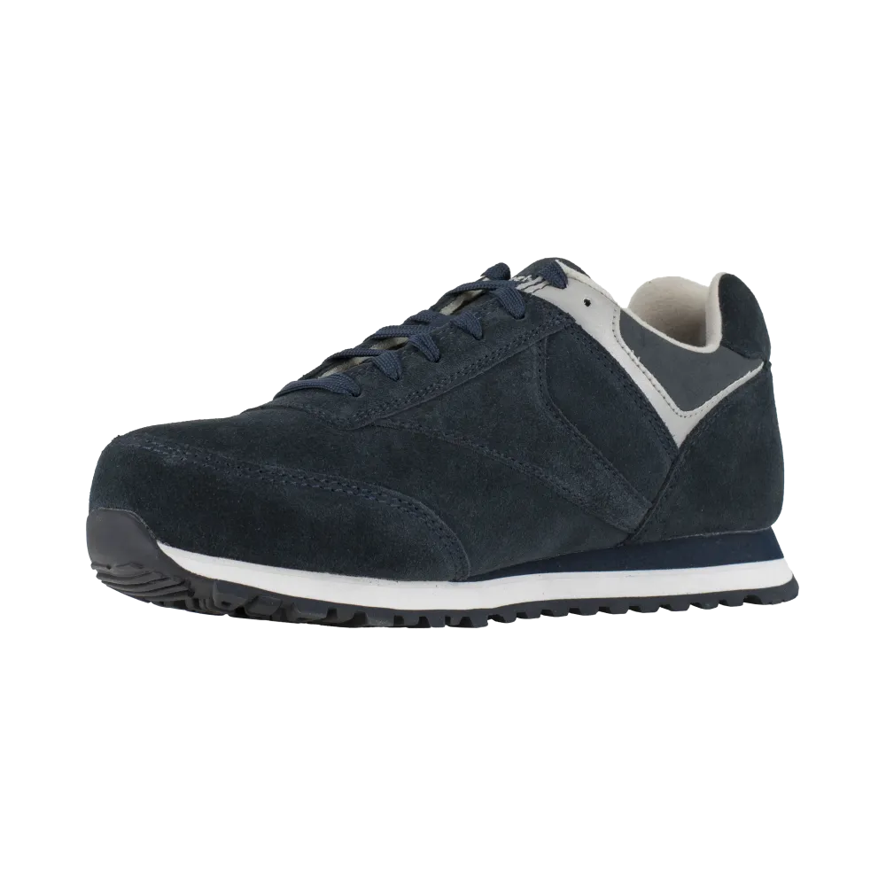 Reebok RB195 Women's Leelap Athletic Steel Toe Work Shoes - Navy Blue